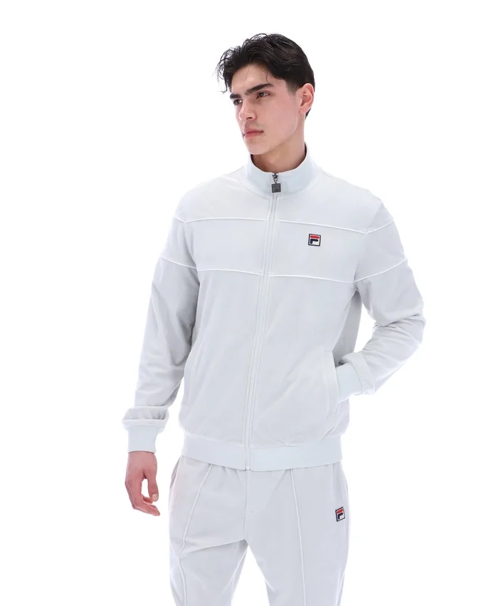 Dawn Blue Vittorio Velour Track Top