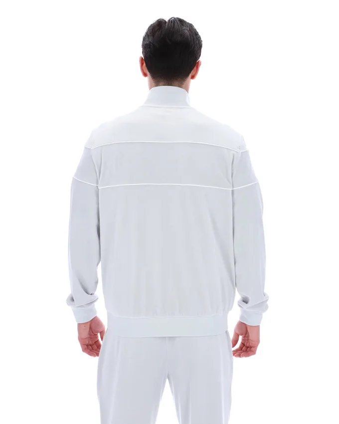 Dawn Blue Vittorio Velour Track Top
