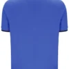 Dazzling Blue Pablo Three-Button Tipped Rib Polo Shirt