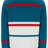 Deep Lagoon Stefan Archive Cut And Sew Track Top