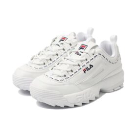 Disruptor 2 Low Top Clunky Shoes White