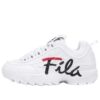 Disruptor 2 Low Top Shoes White/Black/Red