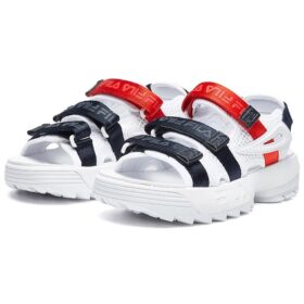 DISRUPTOR II SANDAL white/black/red