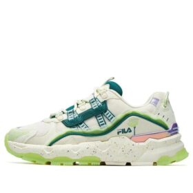 Disruptor Low Sneakers "White Green"