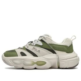 Disruptor Low Sneakers "White Green"