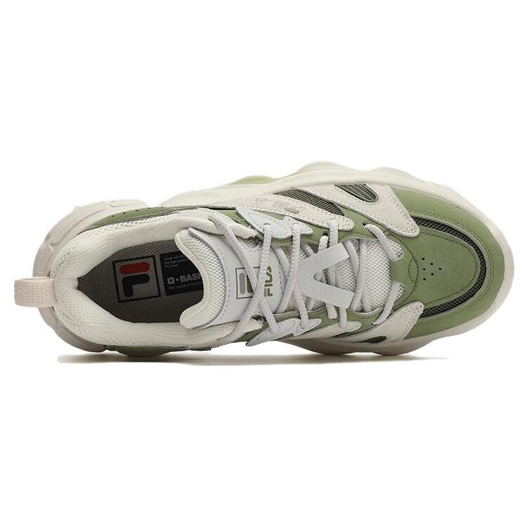 Disruptor Low Sneakers "White Green"