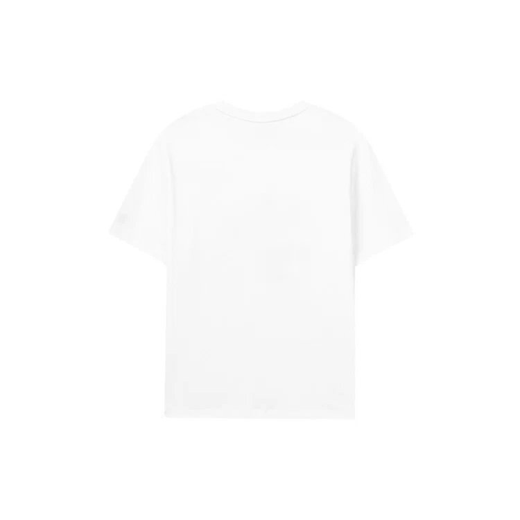 Dolphin Printing Casual Sports Short Sleeve White
