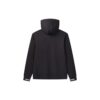Embroidered Logo Knit Hooded Jacket Blue