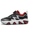 Essential Casual Sneakers "Black Grey Red"