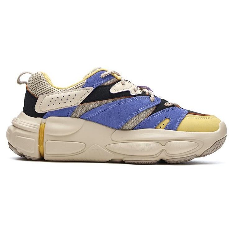 ET Fashion Shoes "Beige Bue Yellow"