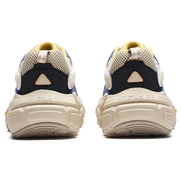 ET Fashion Shoes "Beige Bue Yellow"
