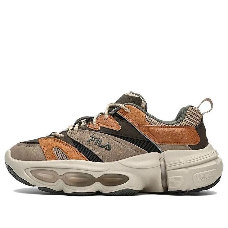 ET Retro Low Shoes "Brown Orange"