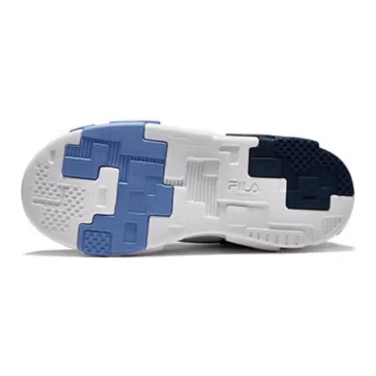 Fashion Brick Skate Shoes "White Blue Black"