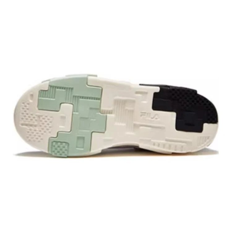 Fashion Brick Skate Shoes "White Brown Black"
