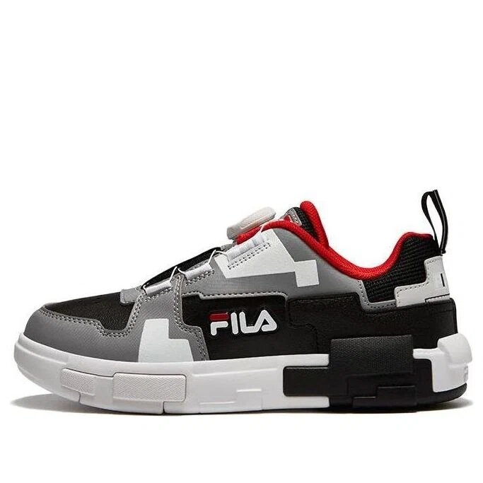 Fashion Brick Skate Shoes "White Grey Black"