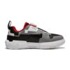 Fashion Brick Skate Shoes "White Grey Black"