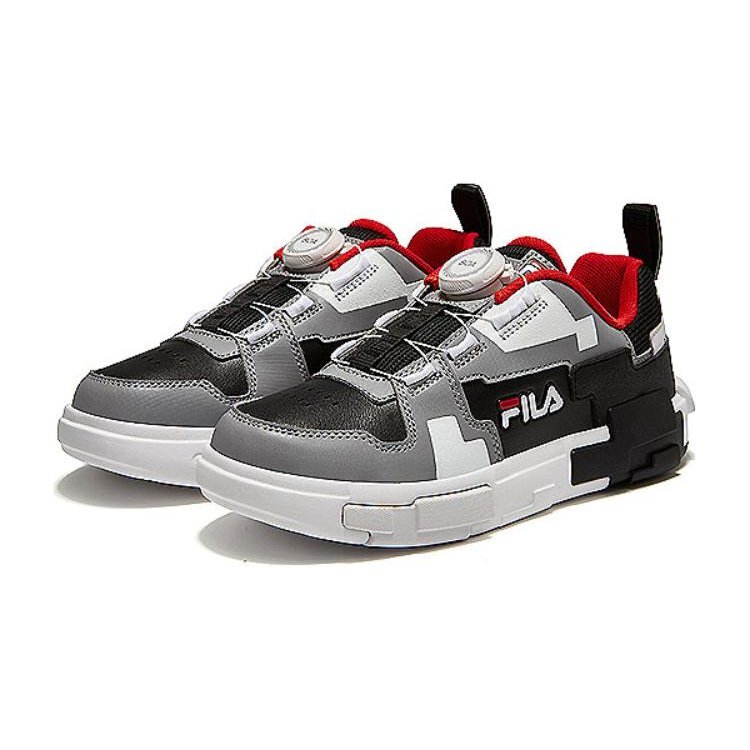 Fashion Brick Skate Shoes "White Grey Black"