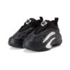 Fashion Running Sneakers "Black Silver"