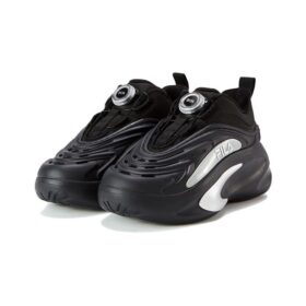 Fashion Running Sneakers “Black Silver”