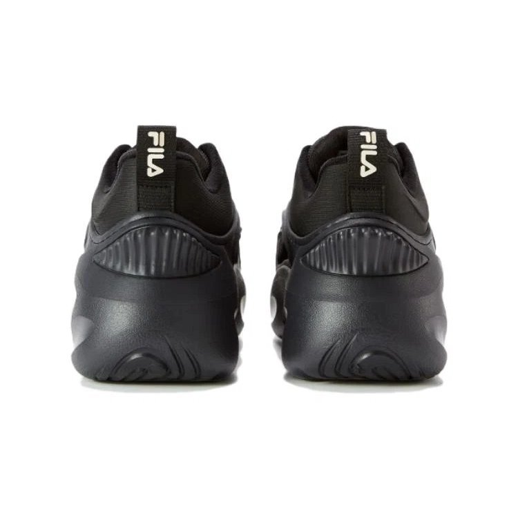 Fashion Running Sneakers "Black Silver"
