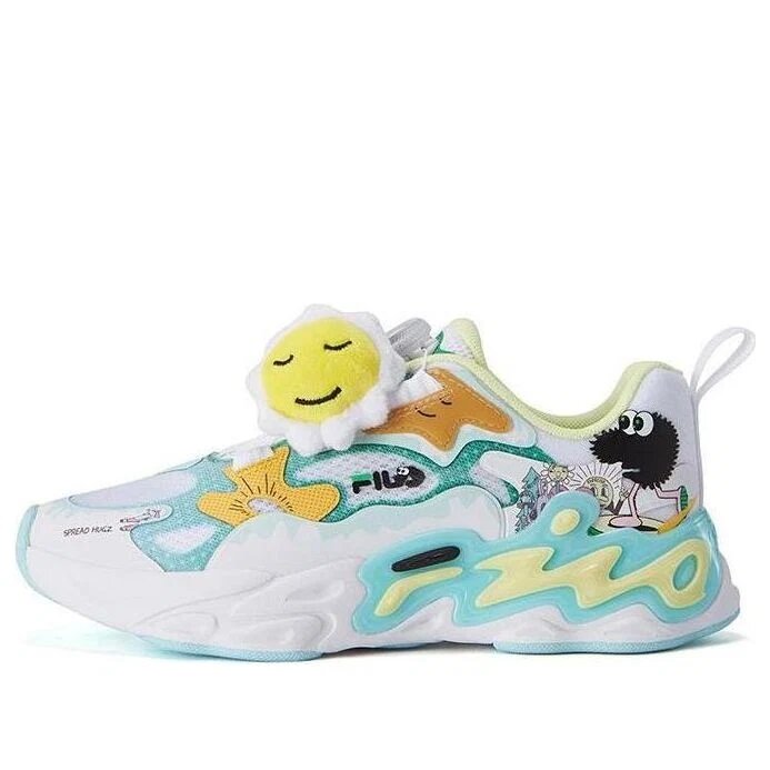 Fashion Running Sneakers "White Blue Yellow"