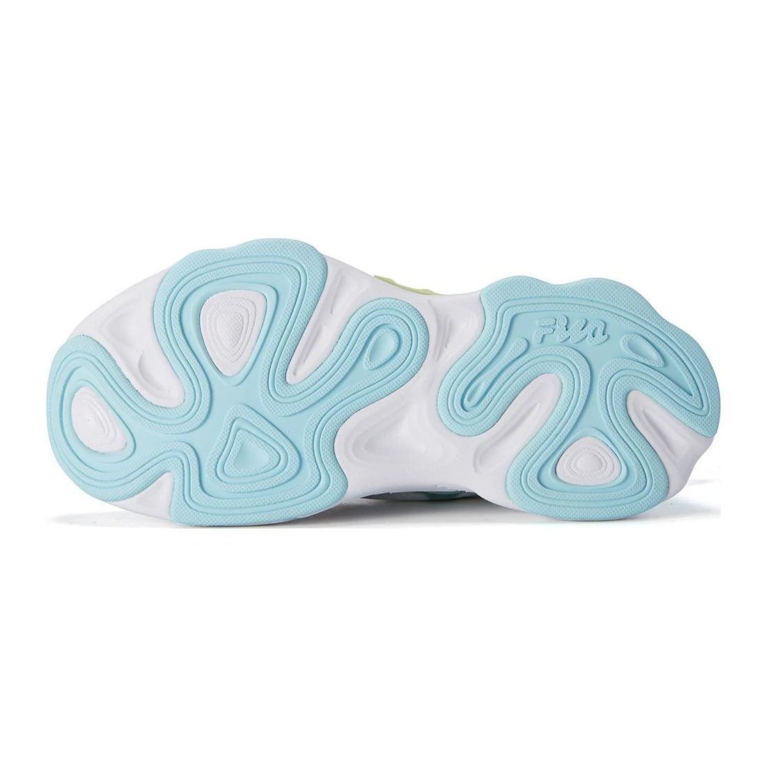 Fashion Running Sneakers "White Blue Yellow"