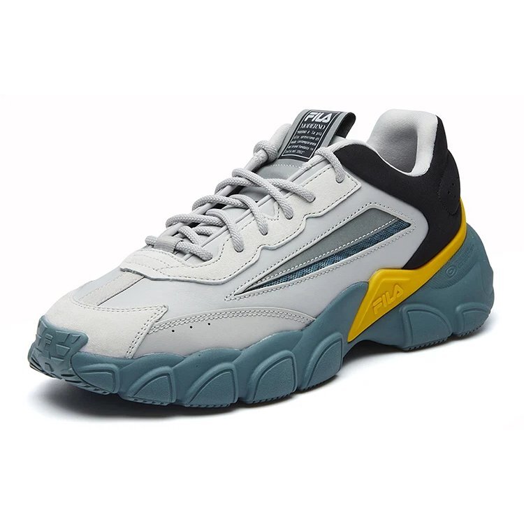 Fashion Sneakers Grey/Yellow