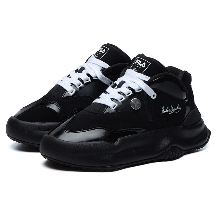 Fashion Sneakers Low-Top Running Shoes Black