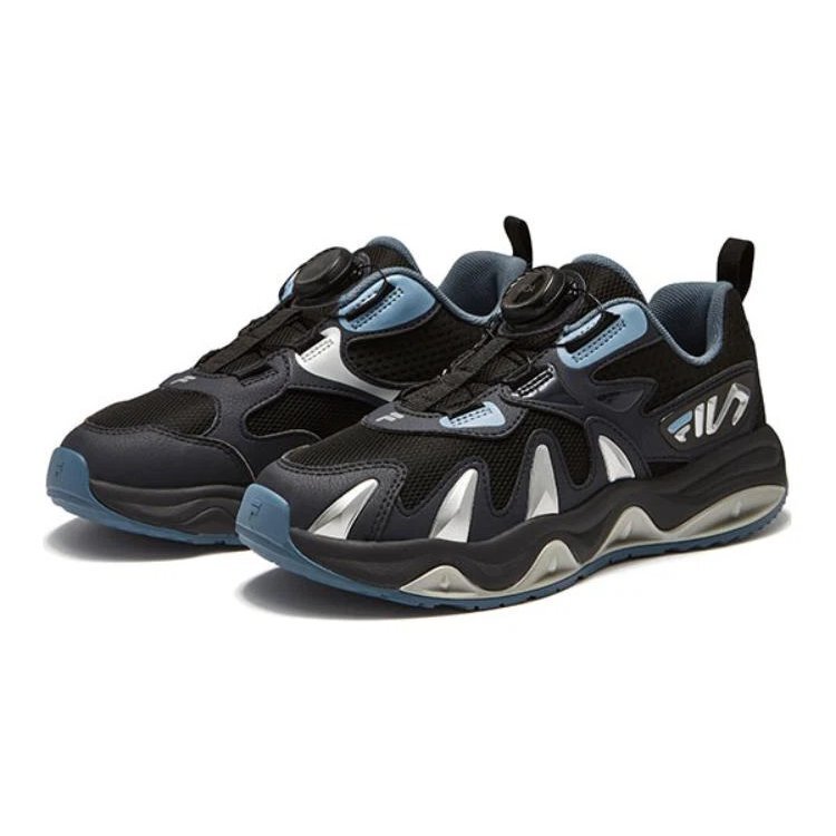 Fashion Training Shoes "Black Blue Silver"