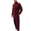 Fig Nero Velour Track Top
