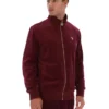 Fig Nero Velour Track Top