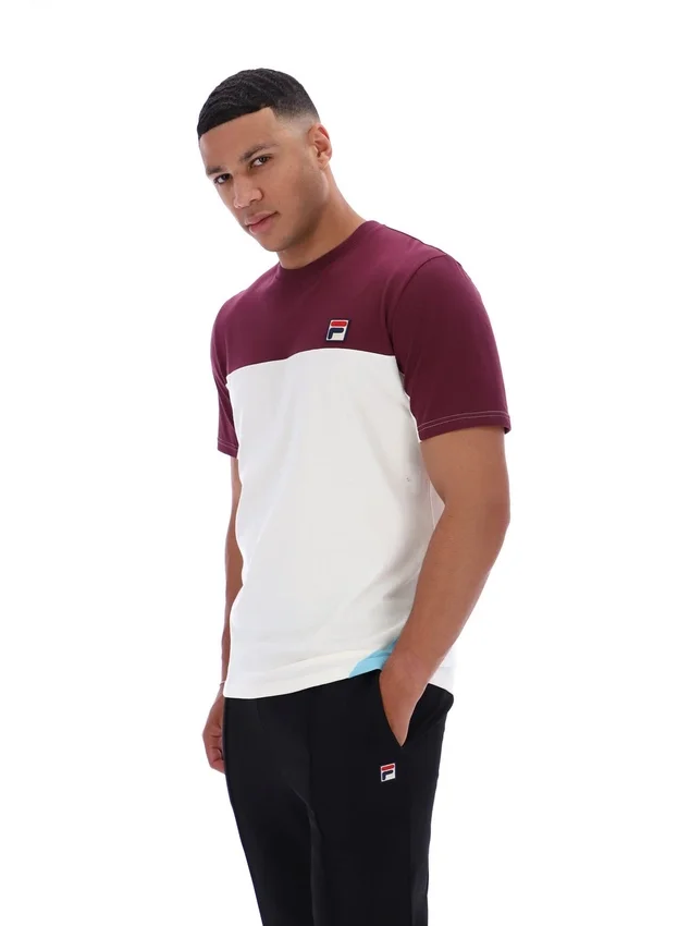 Fig Tiebreaker Colour Block T-Shirt