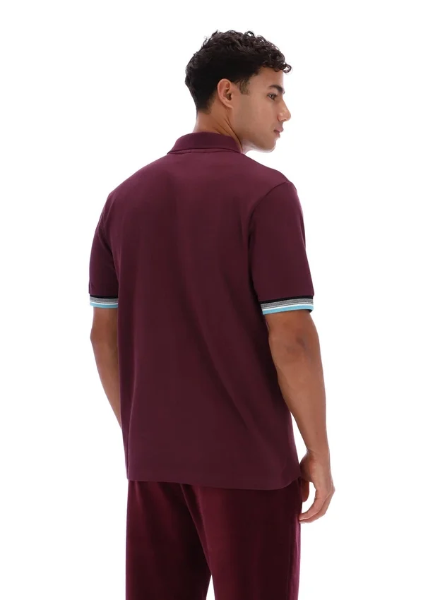 Fig Zev Cuff Detail Polo