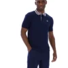 Fila Navy Achille Heritage Tape Basic Polo