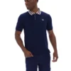 Fila Navy Achille Heritage Tape Basic Polo