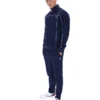 Fila Navy Armando Contrasting Piping Track Top