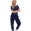 Fila Navy Bai Fitted BB1 Pinstripe Polo