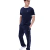 Fila Navy Basilio Velour Tee