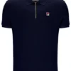 Fila Navy Benjamin Micro Waffle Polo