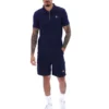 Fila Navy Benjamin Micro Waffle Polo