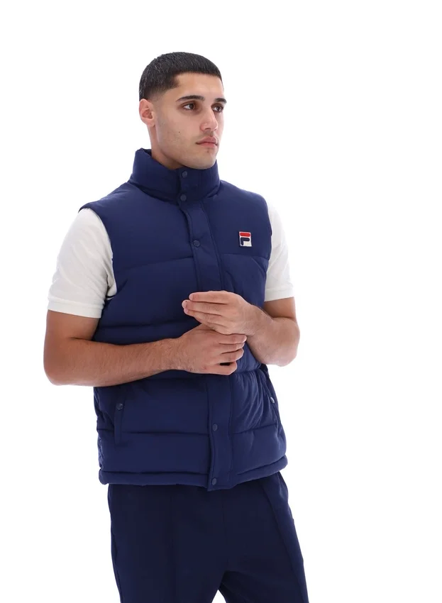 Fila Navy Blaze Padded Gilet