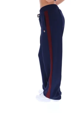 Fila Navy Chiara Smart Straight Leg Trousers