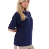 Fila Navy Cinzia Boyfriend Style T-Shirt
