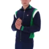 Fila Navy Cortez Colourblocked Knitted Track Top