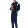 Fila Navy Cortez Colourblocked Knitted Track Top