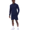 Fila Navy Emiliano Long-Sleeve Polo