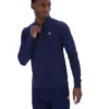 Fila Navy Emiliano Long-Sleeve Polo