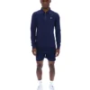Fila Navy Emiliano Long-Sleeve Polo