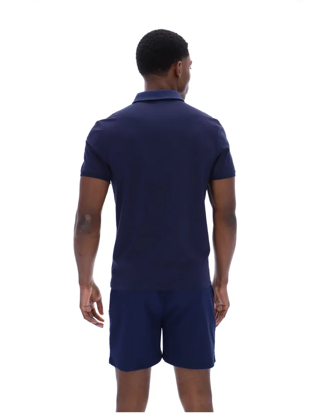 Fila Navy Ettore Zip Polo