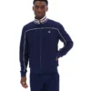 Fila Navy Federico Tipped Neck Track Top